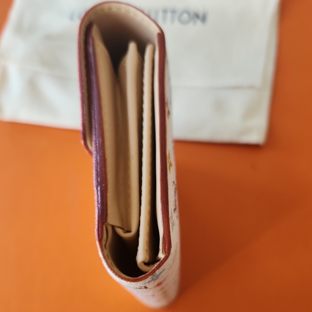 ***SOLD*** Louis Vuitton x Takashi Murakami Multicolor Monogram Alexandra Wallet - Picture 5 of 16